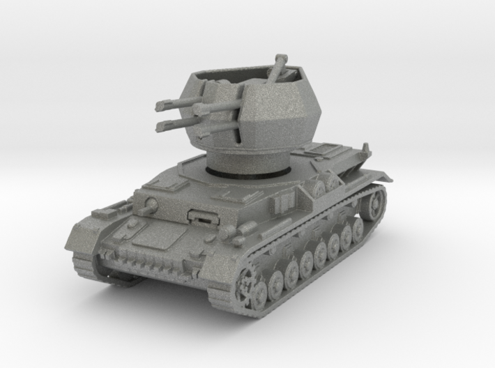 Flakpanzer IV Zerstorer 1/144 3d printed