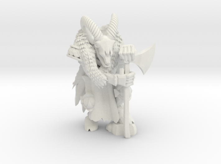 Undead Beastman 3d printed