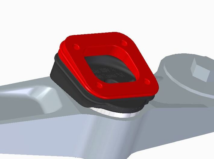 Navi bracket angle adjustment (Garmin Zumo XT) 3d printed
