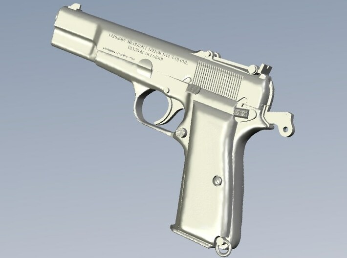 1/16 scale FN Browning Hi Power Mk I pistol Bc x 3 3d printed 