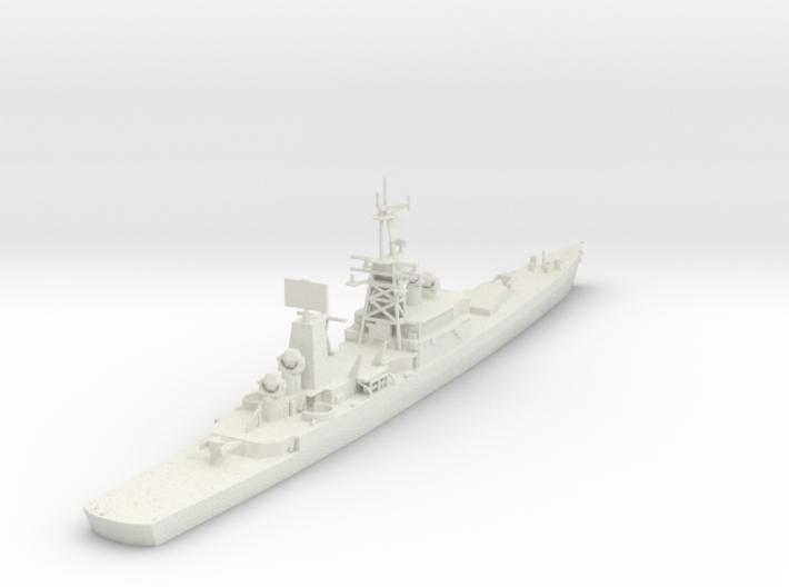 1/700 Scale USS Bainbridge CGN-25 3d printed