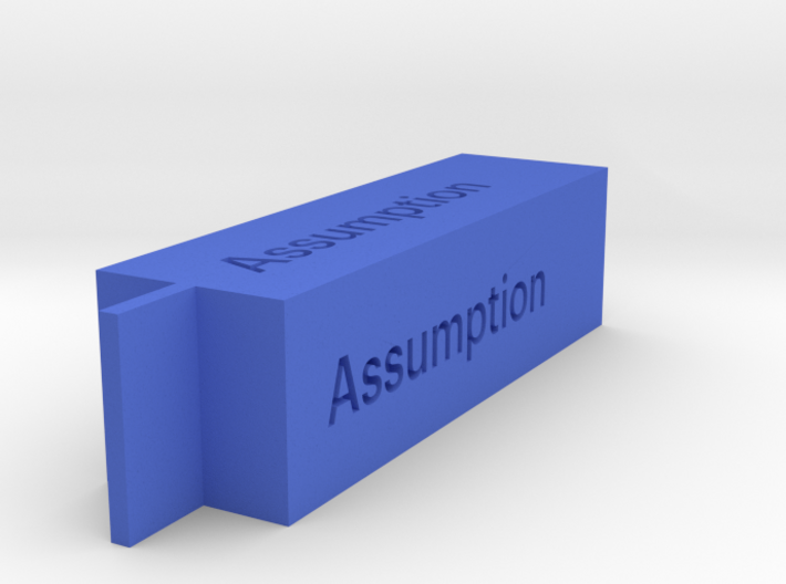 Debaticons - 10. Assumption 3d printed