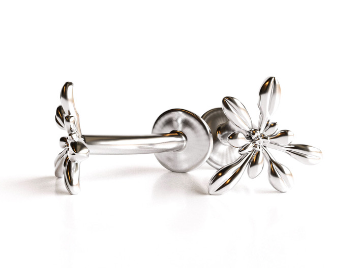 Arabidopsis Cufflinks - Science Jewelry 3d printed
