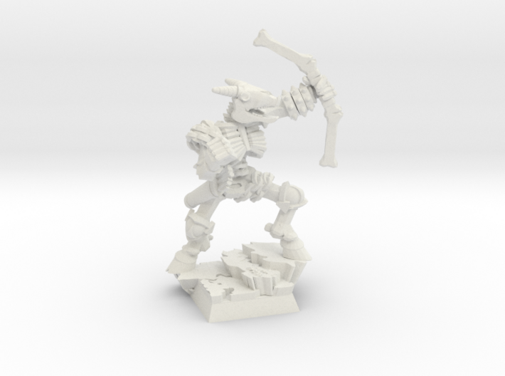 Undead Beastman Archer 3d printed