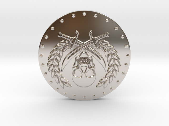 Pirate Coin 3d printed