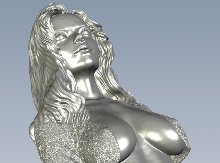 1/9 scale sexy top model bust 3d printed 