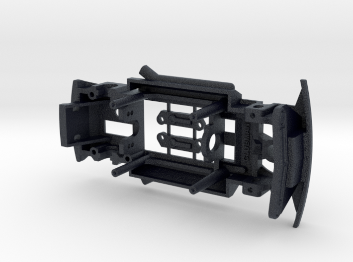 Boxer/Flat Motor Chassis - Scalextric Mini Clubman 3d printed