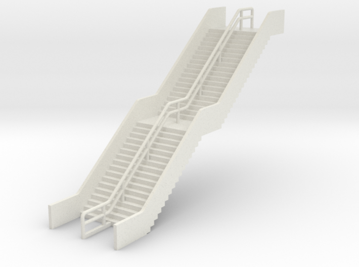 N Scale Station Stairs H45mm 3d printed