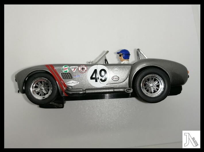 Chassis for Ninco AC Cobra 3d printed 