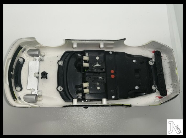 Chassis for Ninco Porsche 997 Xlot 3d printed 