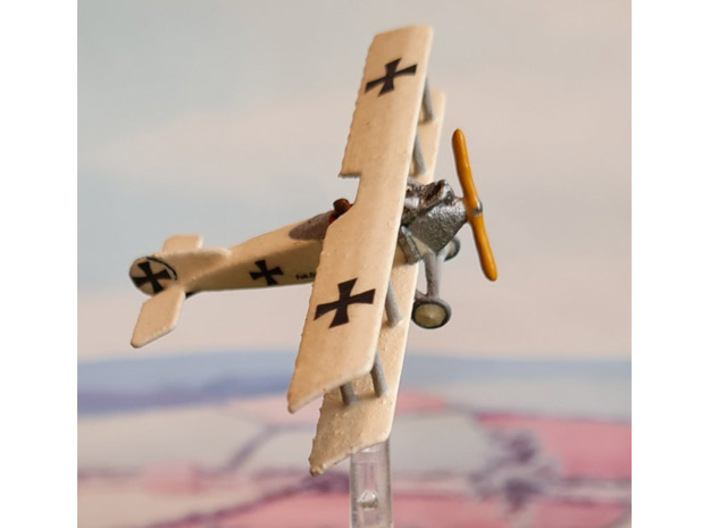 Fokker D.I (multiple scales) 3d printed Photo and paint job courtesy Tim &quot;Flying Helmut&quot; at wingsofwar.org.