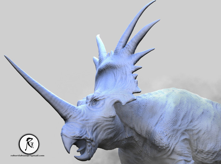 Styracosaurus 3d printed
