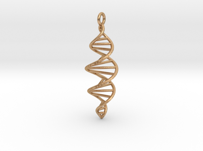 spiral DNA closure 3d printed