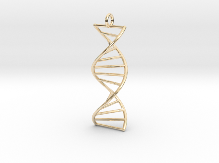 spiral DNA 3d printed