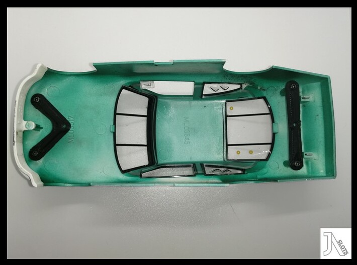 Chassis for Scalextric Nascar - Chev Impala SS 3d printed 