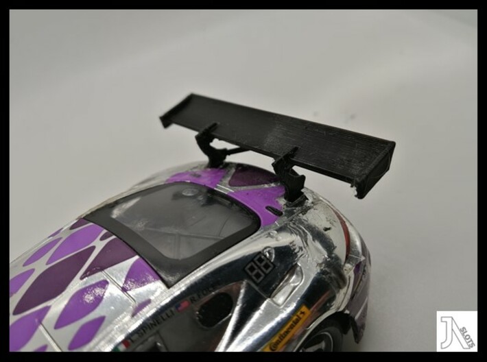 Rear Wing for Scalextric Merc AMG GT3 3d printed 