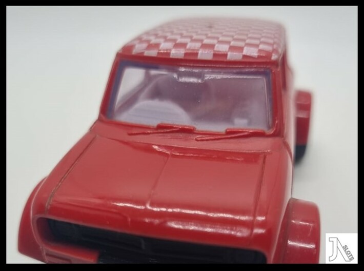 Interior for Scalextric Mini Clubman 1275GT 3d printed 