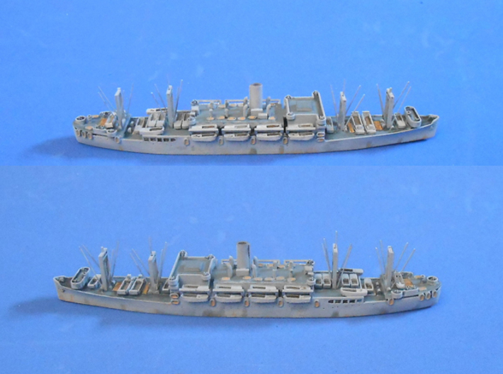 Harris Class (WW2) 3d printed Photo and painted by sgberger