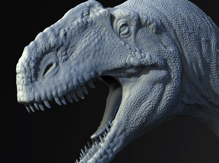 Monolophosaurus 3d printed