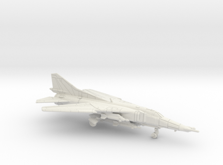 MiG-27K Flogger (Loaded, Wings In) 3d printed 