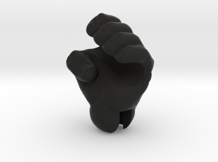 Hinged Hand for Origins (human) (left) 3d printed