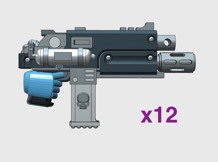 Marine: Mk2a Thermobolt Gun 3d printed 