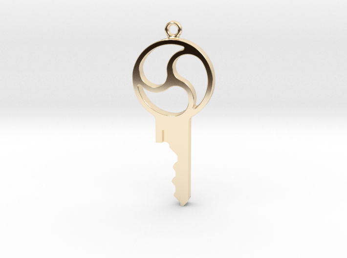 Triskelion Key- Precut for Kink3D Lock Set 3d printed
