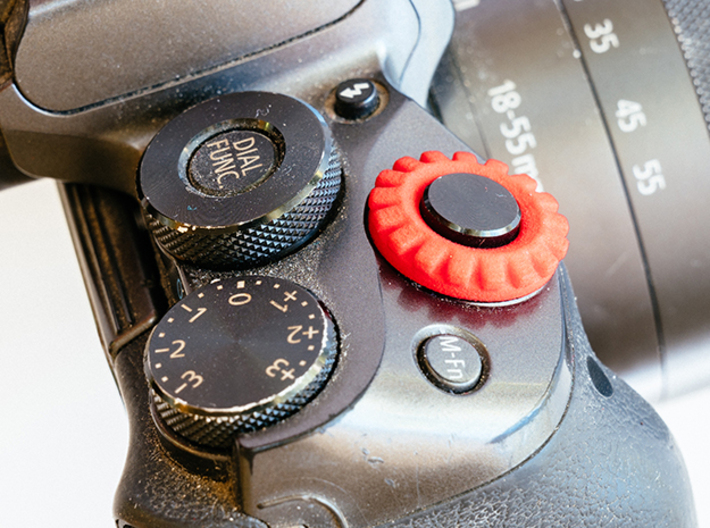 Canon EOS M5 Front Shutter Dial 3d printed