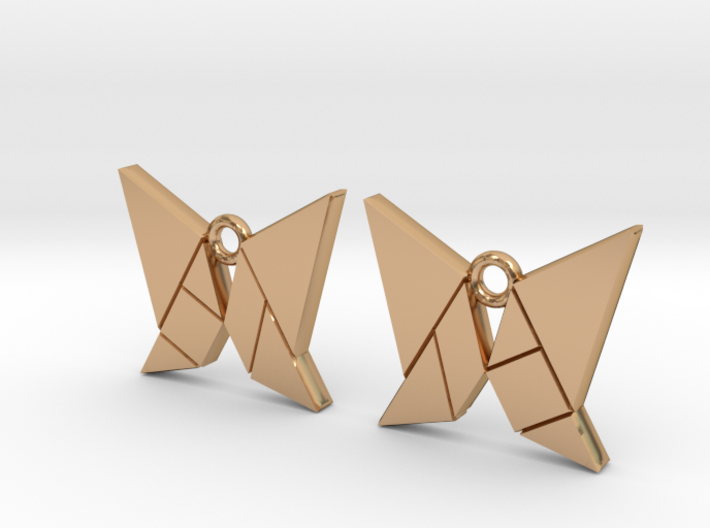 Butterfly tangram 3d printed