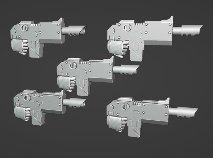 Las Bolter Carbine Set D 3d printed