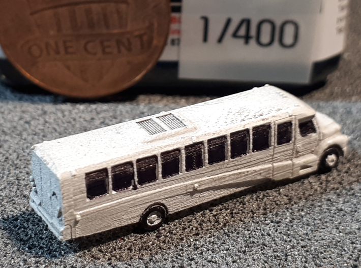 FreL GM40 bus 3d printed 