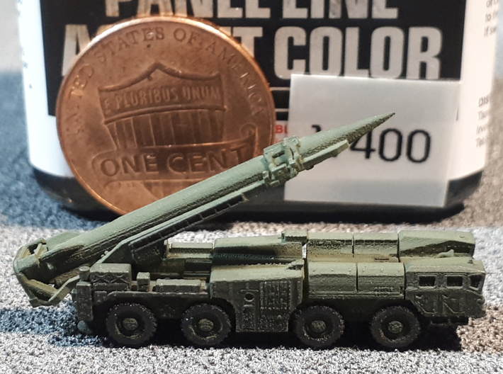 Maz543 ScudB SS1 missile truck 3d printed 