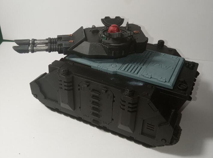 Frontal Turret Adapter (x1) 3d printed 