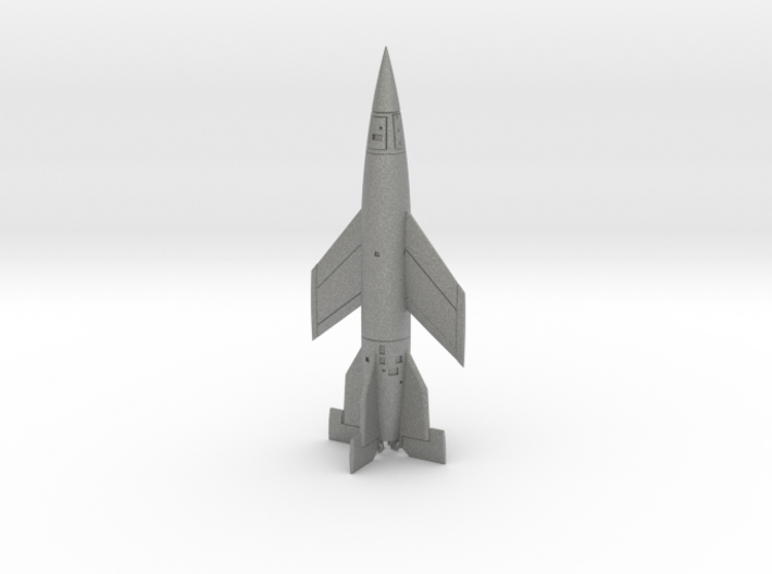 1:144 WWII German V2A4b &quot;Winged V2&quot; 3d printed