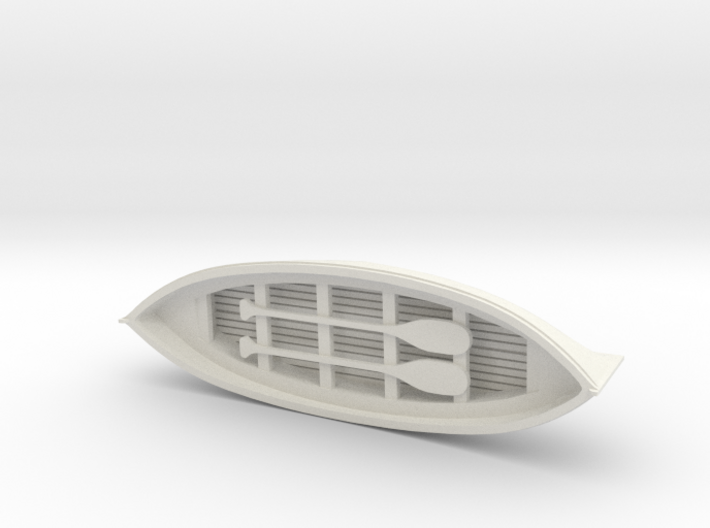 1-43 scale lifeboat 3d printed This is a render not a picture