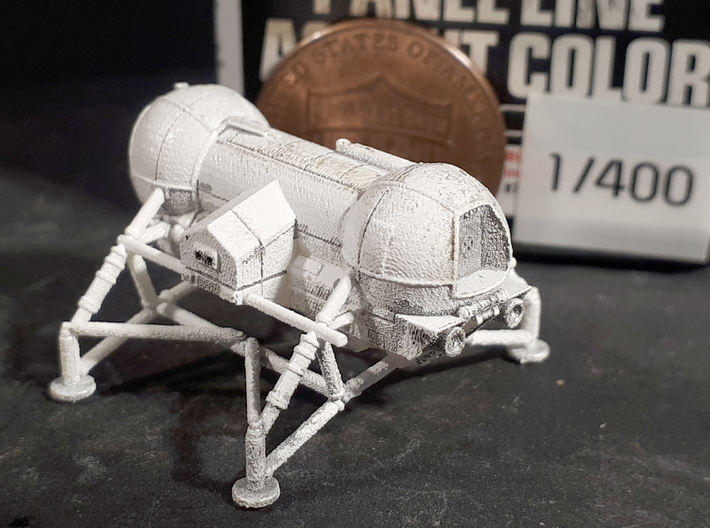 UFO Shado Moon Hopper 3d printed 