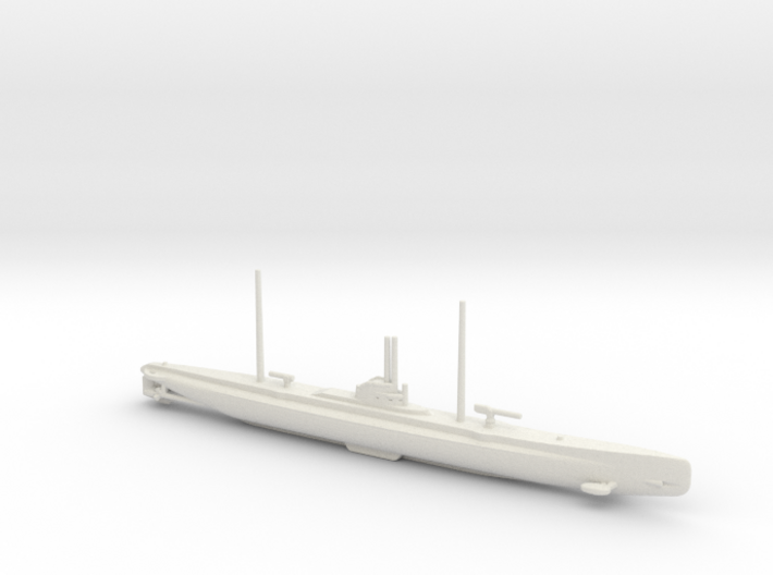 1/700 U-57 Class U-Boot 3d printed