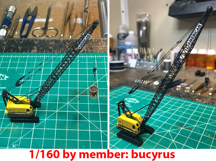 American 5299 crane 3d printed 