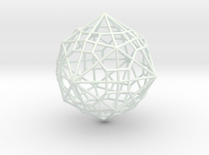 0495 Truncated Cuboctahedron + Dual 3d printed