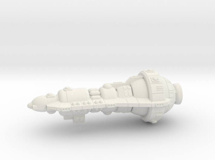 Gannek Battleship 3d printed 