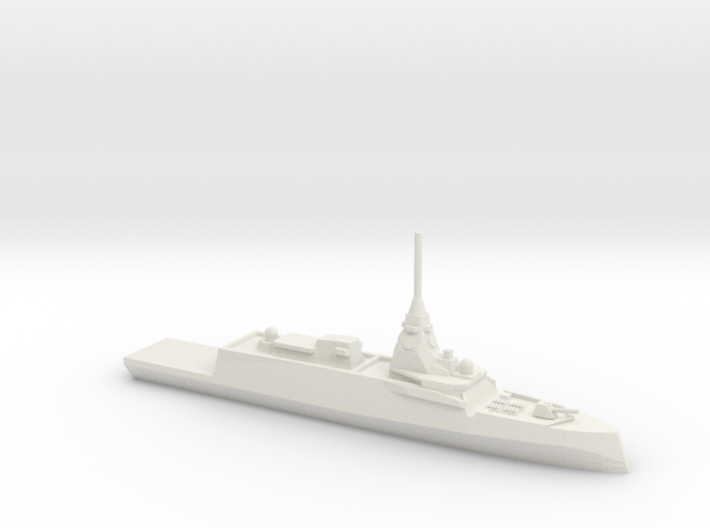 Belharra-class frigate, 1/700 3d printed