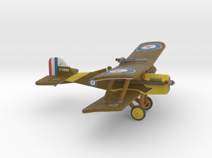 Keith Caldwell R.A.F. S.E.5a (full color) 3d printed 