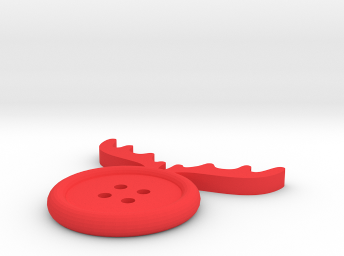 Button  3d printed 