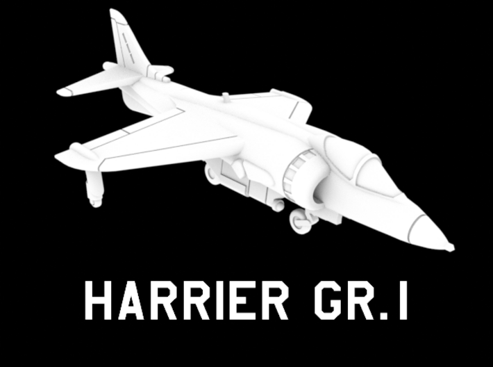 Harrier GR.1 (Clean) 3d printed
