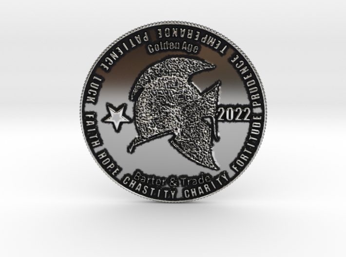 One Coin to Rule Them ALL Crypto-Killer! [Medium] 3d printed