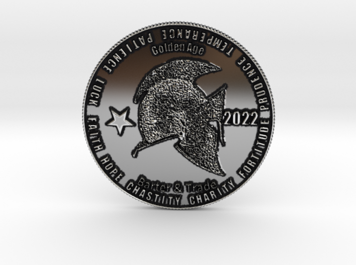 One Coin to Rule Them ALL Crypto-Killer! [M-Large] 3d printed