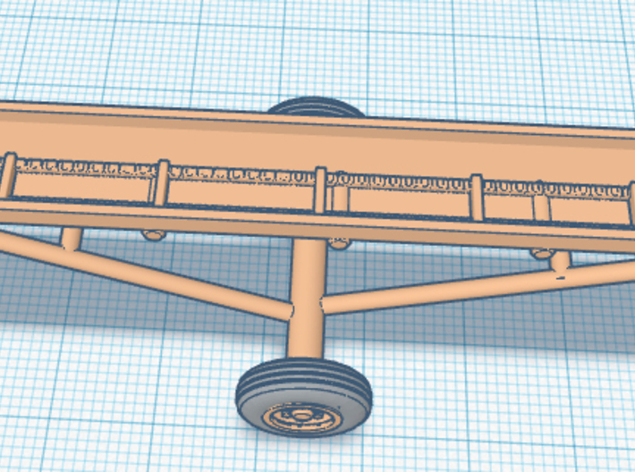 1/64th Conveyor 24.5 feet long, for Cordking 3d printed 
