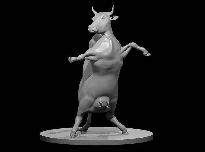 The Kung Moo Cow 3d printed
