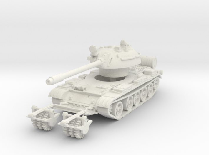 T-55 KMT-5 Mine Roller 1/76 3d printed