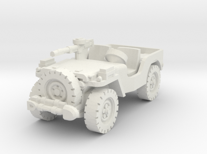 Airborne Jeep (recon) 1/100 3d printed